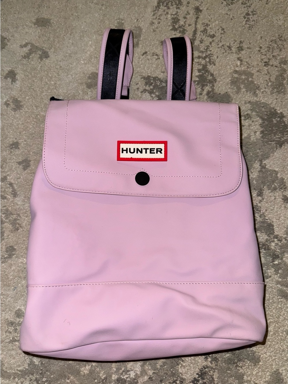 Hunter Lilac magnetic closure Backpack